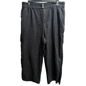 Maurices Cropped‎ Black Pants, size Medium